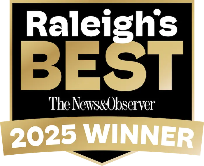 voted best chiropractor in raleigh team chiro award
